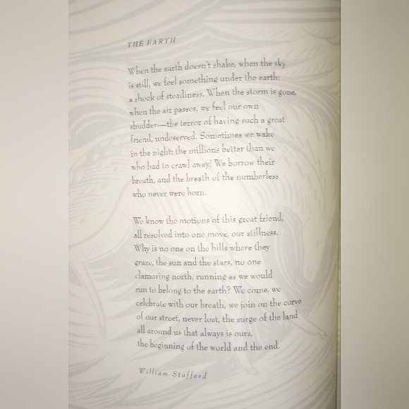 Earth Ocean Bracelet Earrings Book Of Poems - Picture 8 of 9